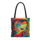 Two tone Volkswagen van Tote bag
