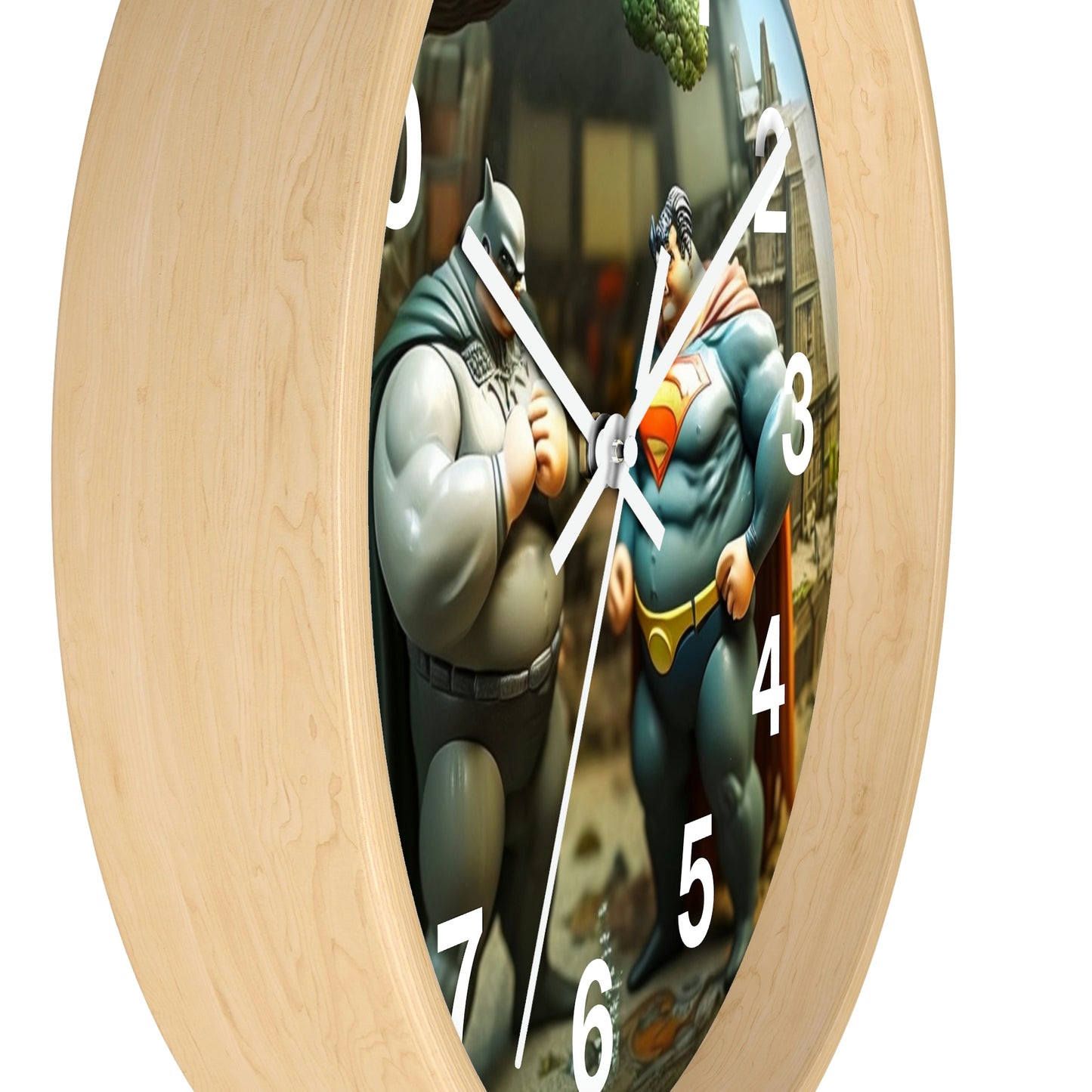 Other Worlds Wall Clock #5 w/ numbers