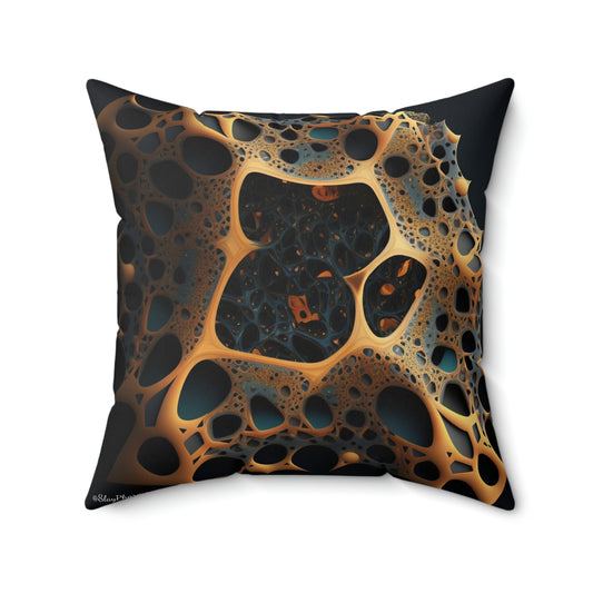 Geometric Fractal Pattern Pillow