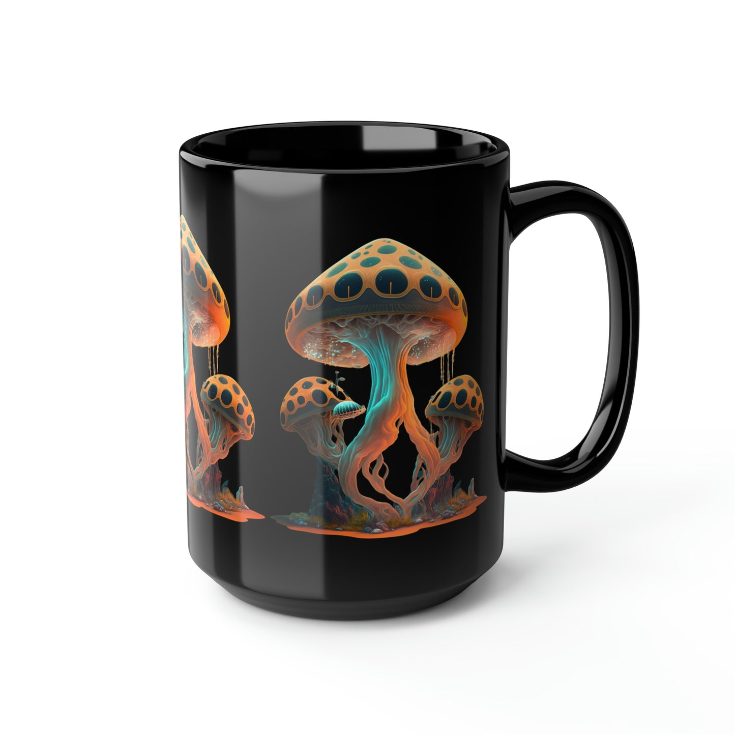 Magic Mushroom Mug #9, 15oz