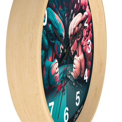 Duality Wall Clock #2 w/ numbers