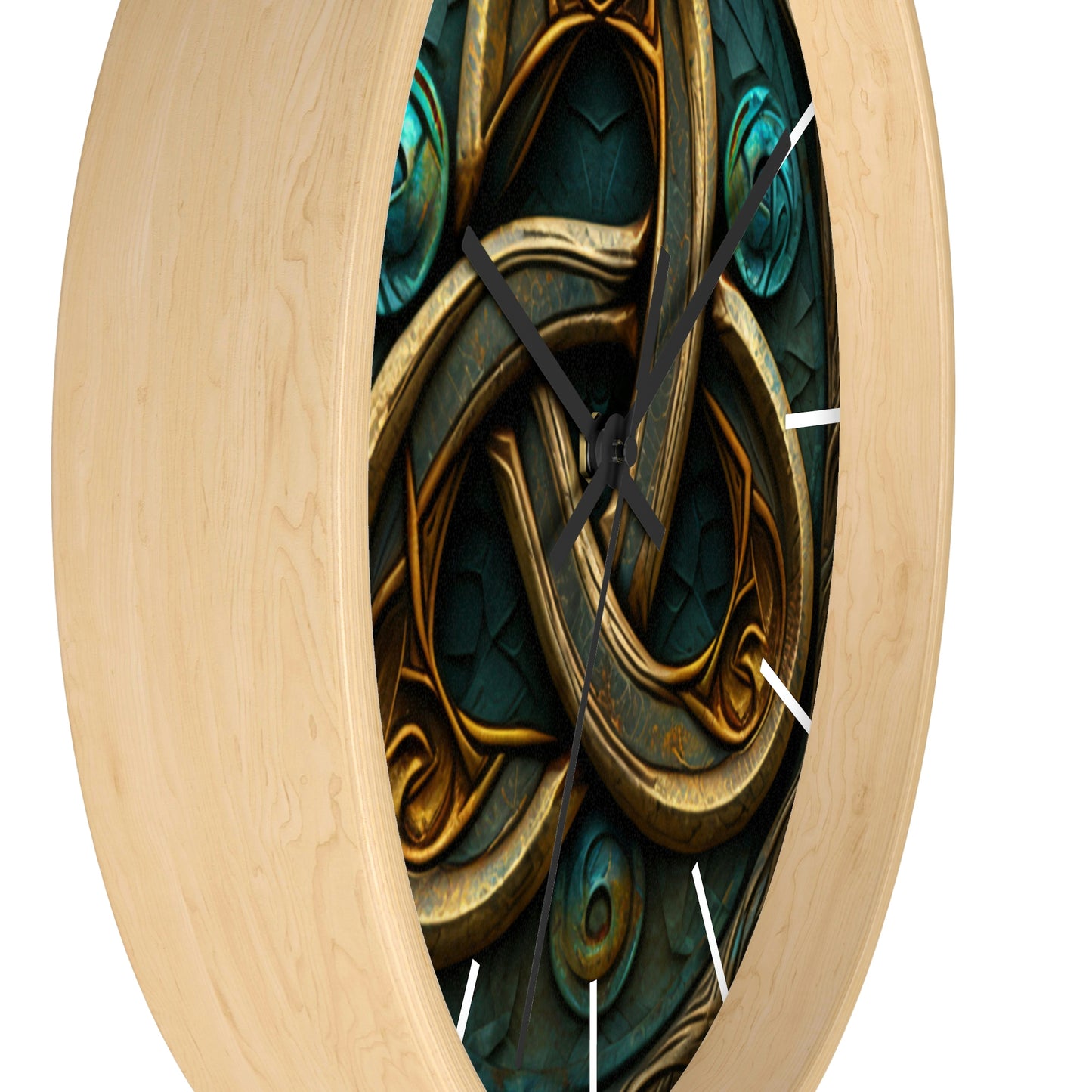 Trinity Wall Clock #2 w/ lines