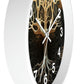 Mycelium Tree Roots Wall Clock w/ numbers