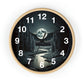 Moonrise Wall Clock #1 w/ numbers