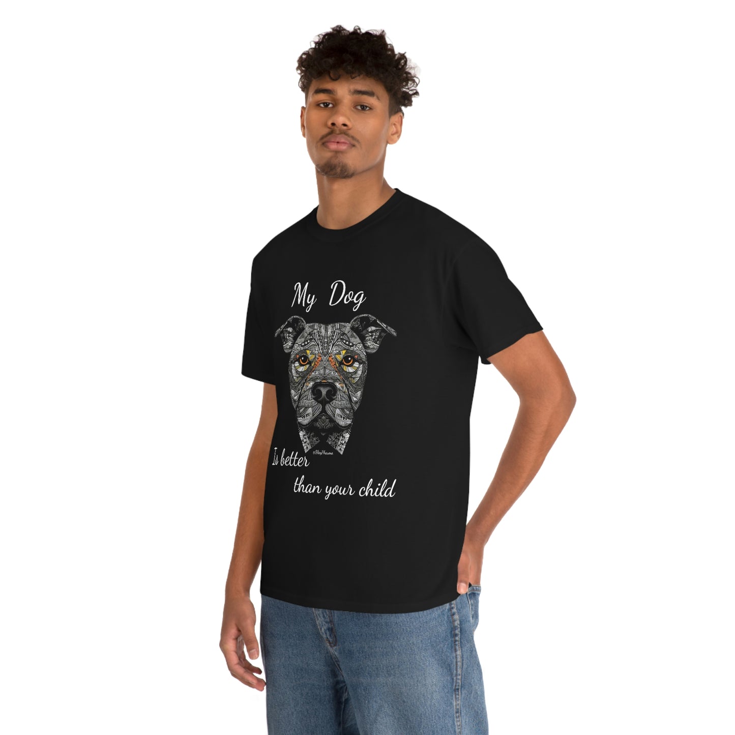 "My dog is better than your child" Festival T-Shirt