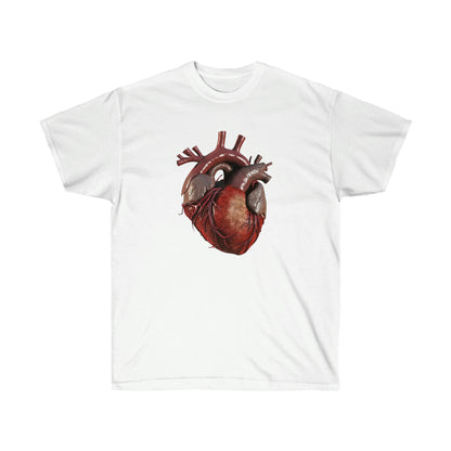 His Heart was 2 sizes too big Unisex Tee