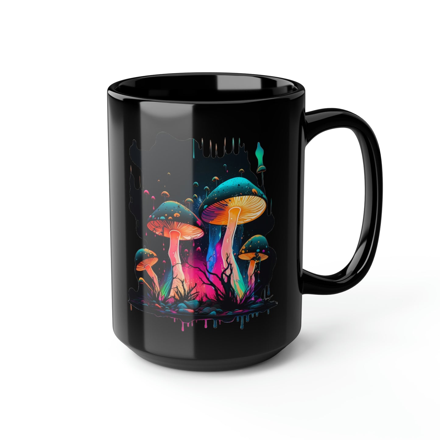 Magic Mushroom Mug #1, 15oz