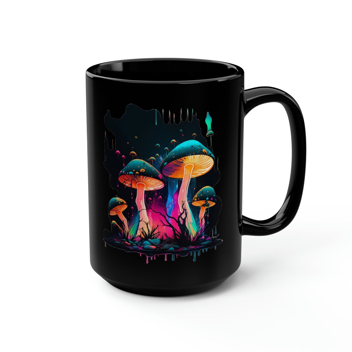 Magic Mushroom Mug #1, 15oz