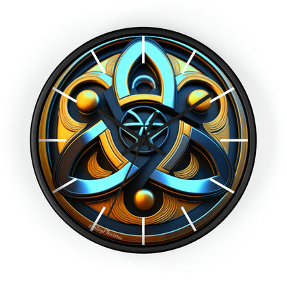 Trinity Wall Clock #1 w/ lines