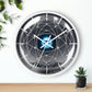 Atomic Wall Clock #2 lines