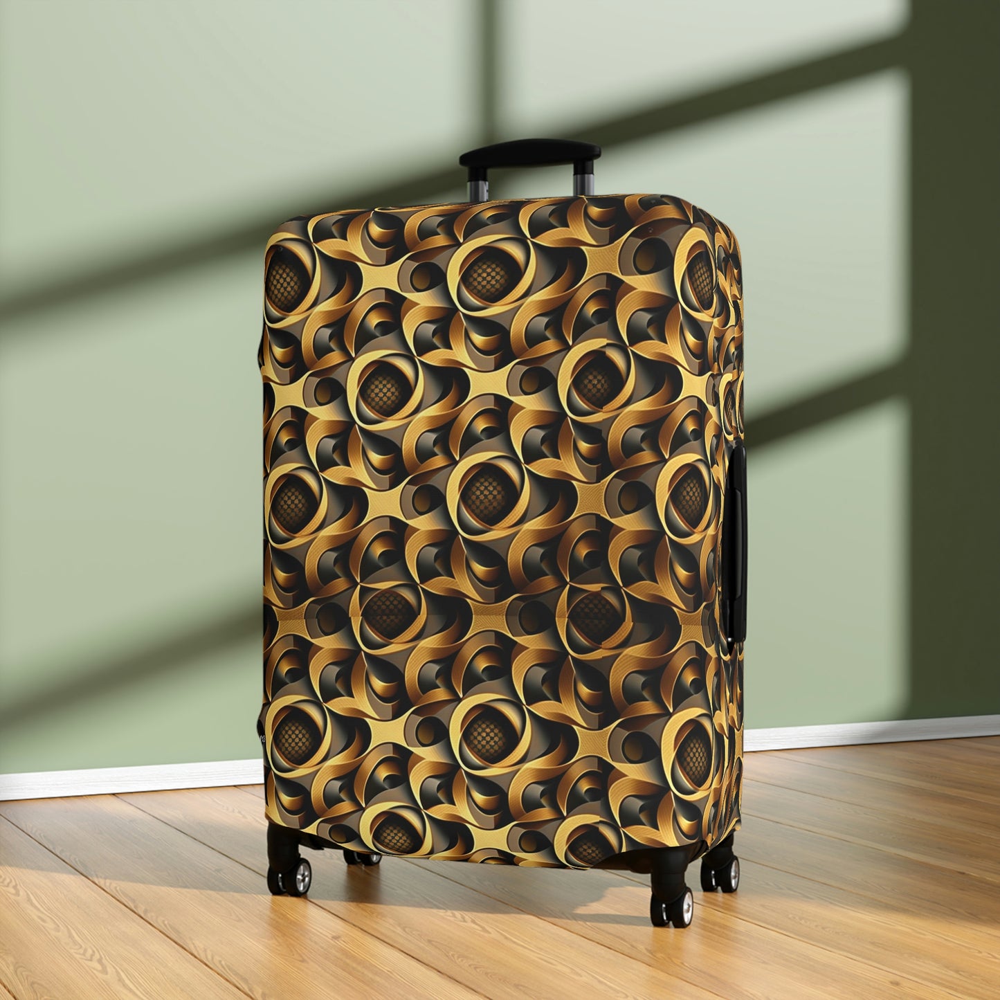 Geometric Infinity Luggage Cover