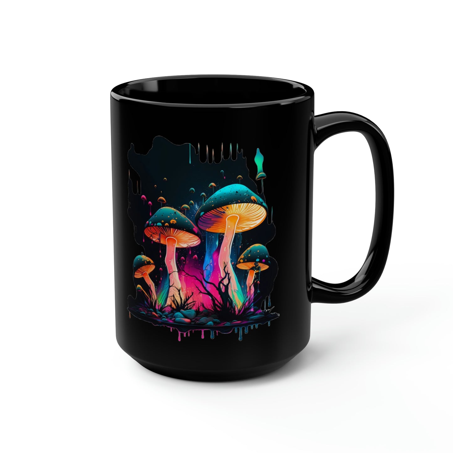 Magic Mushroom Mug #7, 15oz