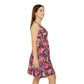 Floral Pattern Women's Skater Dress #17