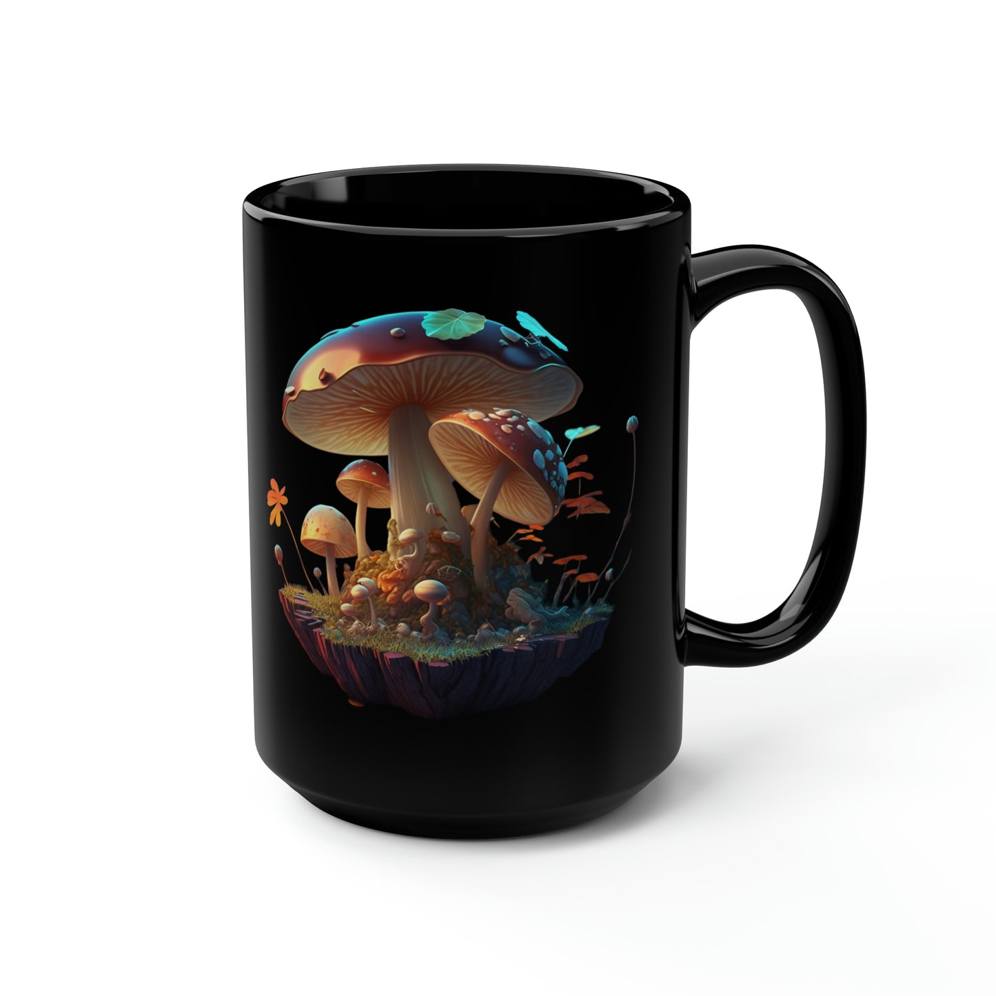 Magic Mushroom Mug #8, 15oz