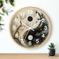Duality Wall Clock #1 w/ numbers