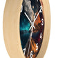 Duality Wall Clock #3 w/ numbers