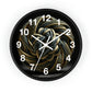 Geometric Wall Clock #10 w/ numbers